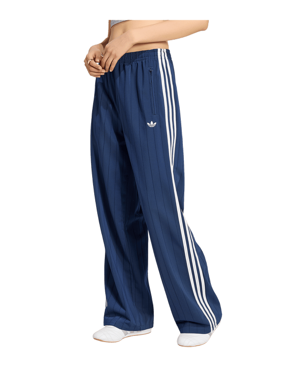 adidas Originals Pinstripe Firebird Loose Track Hose Damen Blau