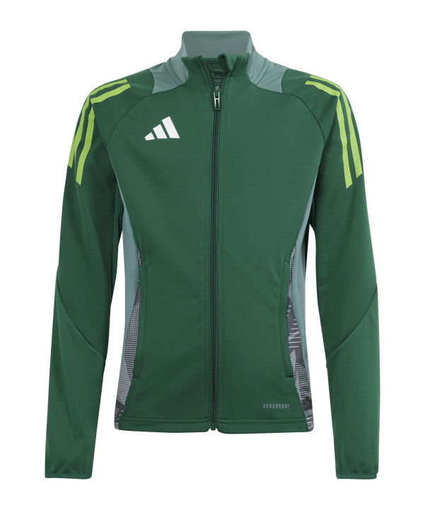 adidas Tiro 24 Competition Trainingsjacke Kids Grün - gruen