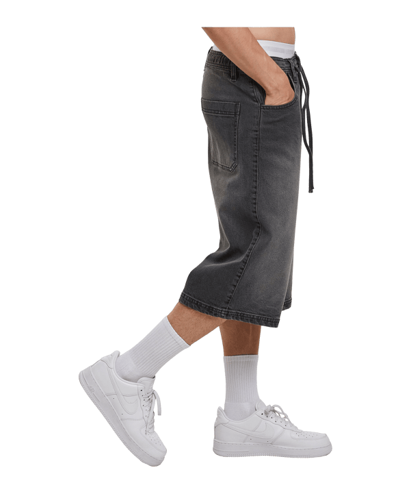 Urban Classic Skater with Drawcord Short Schwarz - schwarz