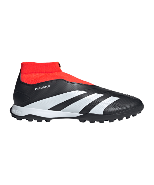 adidas Predator League LL TF Solar Energy Schwarz Weiss Rot - schwarz