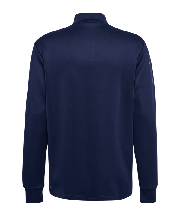 Hummel hmlCOURT HalfZip Sweatshirt Blau F7026 - blau
