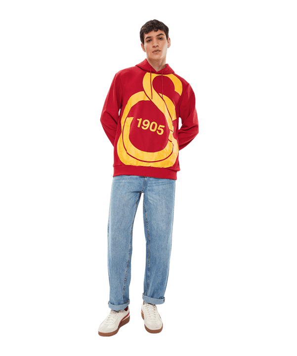 Galatasaray Istanbul Big Logo Sweatshirt Rot - rot