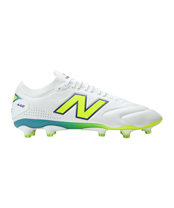 New Balance 442 Elite Knit V3 FG Main Blanc - blanc