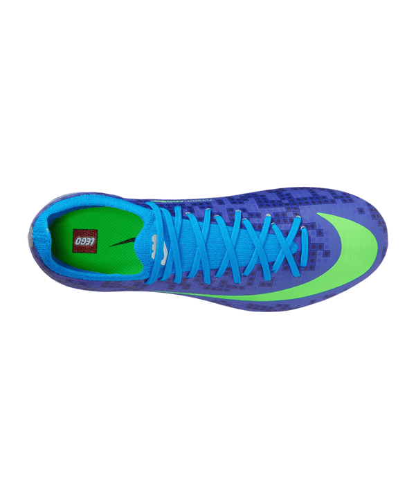 Nike Jr. Air Zoom Mercurial Vapor Pro FG Lego Enfants Bleu C400 - bleu