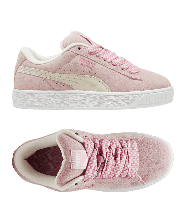 PUMA Suede XL Lace Sneaker Damen Pink F02 - rosa