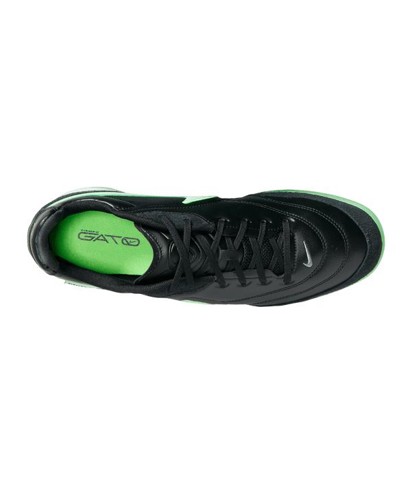 Nike Tiempo Streetgato Low IN Shadow Schwarz F001