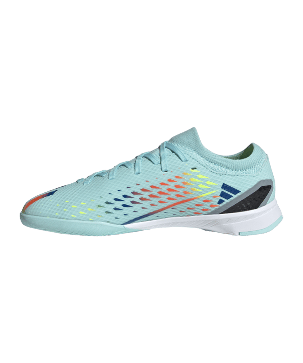 adidas X Speedportal.3 IN Al Rihla Kids Türkis Blau - blau