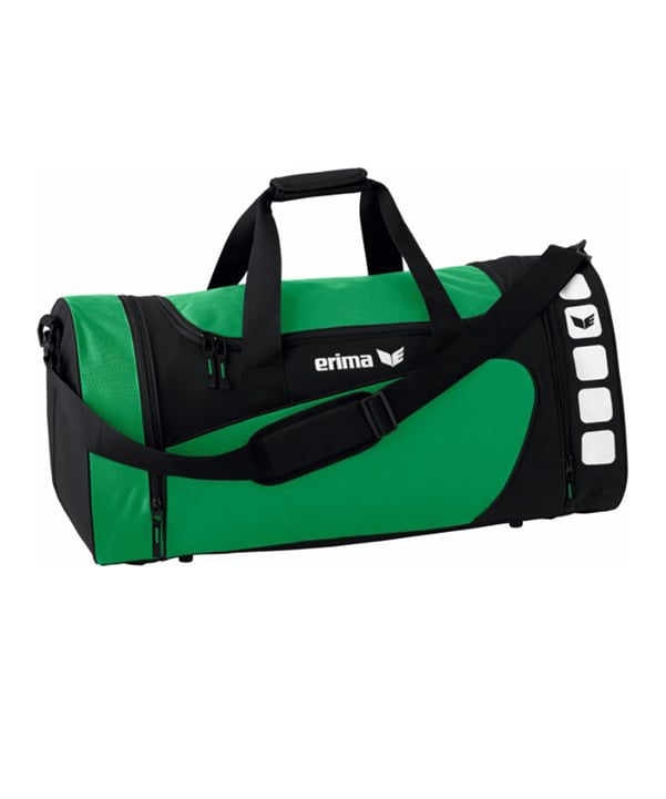 Erima Sporttasche Club 5 Grün Schwarz Gr. L - gruen