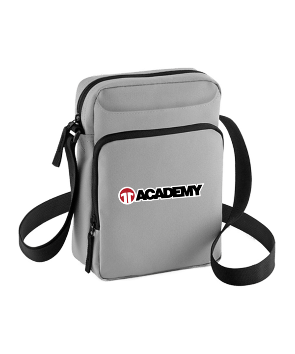 11ts Academy Crossbodybag Lettering Grau - grau