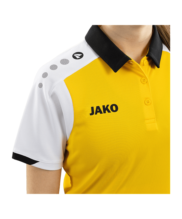 JAKO Dynamic Polo Damen Gelb F305 - gelb