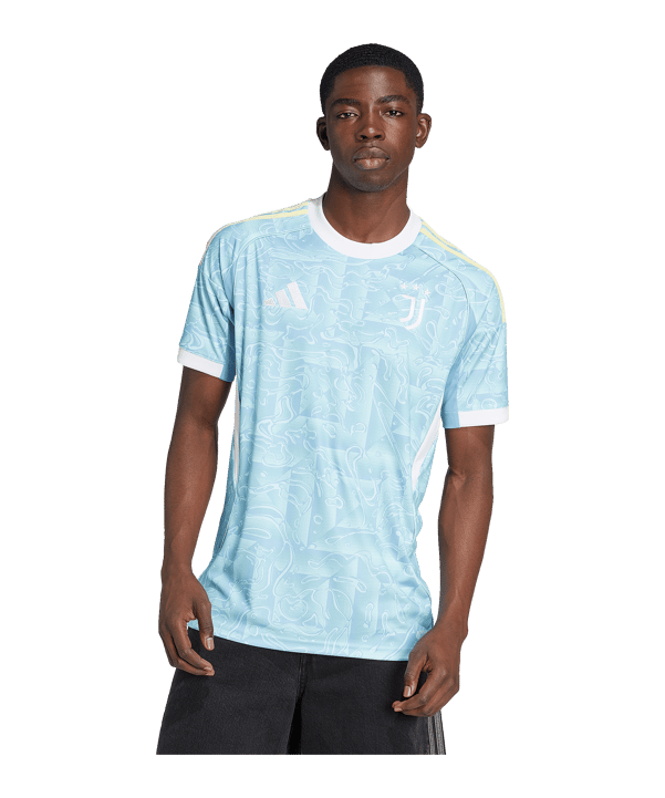 adidas Juventus Turin Trikot Away 2025/2026 Blau - blau