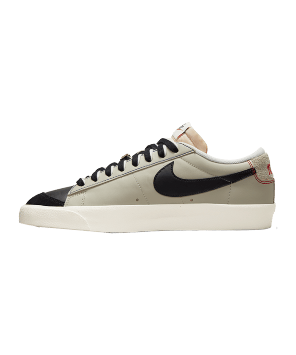 Nike Blazer Low Schwarz Beige Gold F001 - schwarz