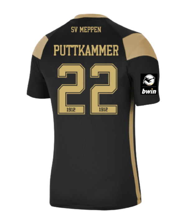 Nike SV Meppen Trikot Away 2021/2022 Schwarz F010 - schwarz