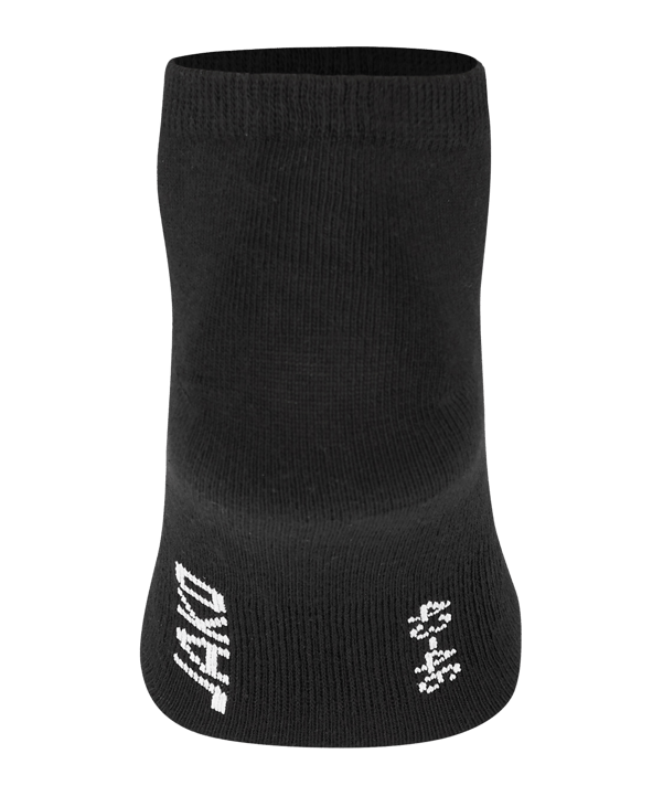 JAKO Füsslinge 3er Pack Schwarz F08 - schwarz
