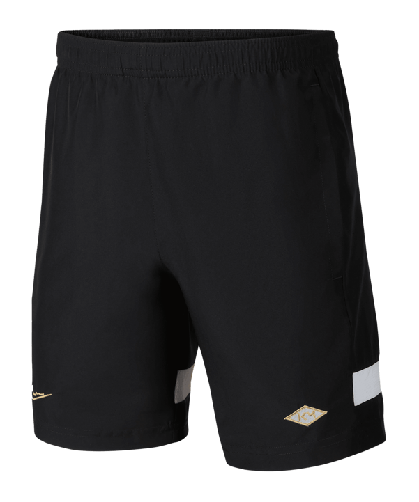 Nike Kylian Mbappe Short Kids Schwarz Weiss F011 - schwarz