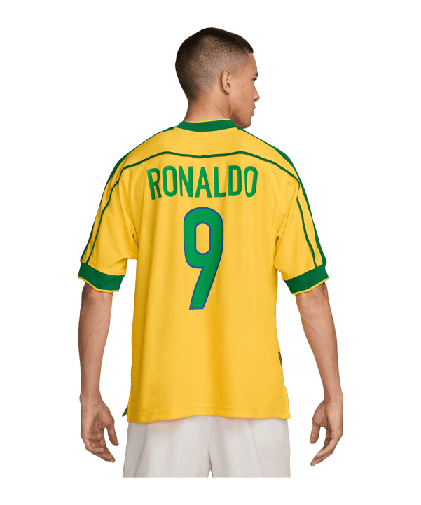 Nike Brasilien Re-Issue Trikot Ronaldo Gelb F741 - gelb