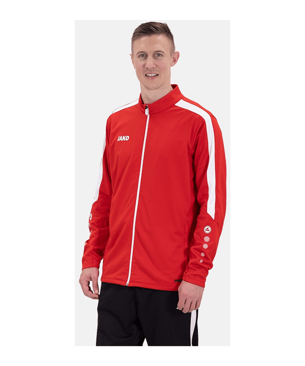 JAKO Power Giacca da allenamento Rosso C100 - rosso