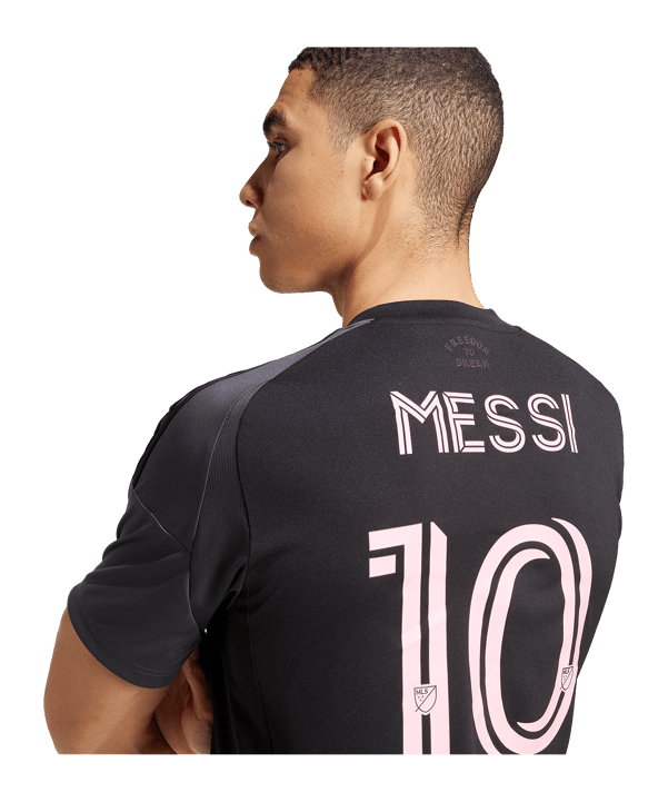 adidas Inter Miami Trikot Away 2025 Schwarz - schwarz