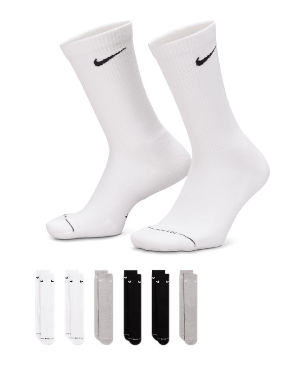 Nike Everyday Elevated Crew 6er Pack Calze Multicolore C903 - multicolore