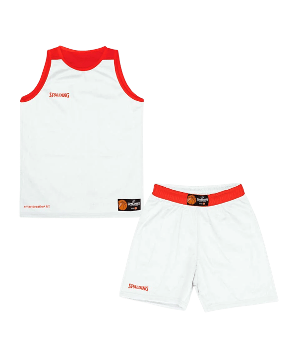 Spalding Double Face Trikot Set Rot - rot