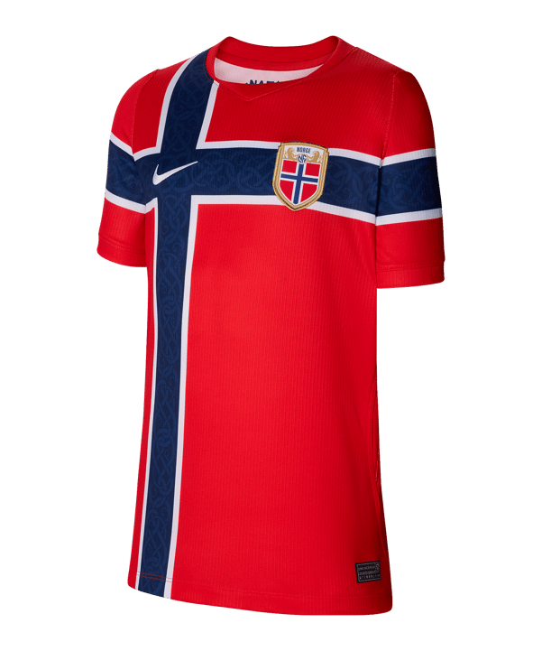Nike NFF Norwegen Trikot Home WM 2026 Kids Rot F673