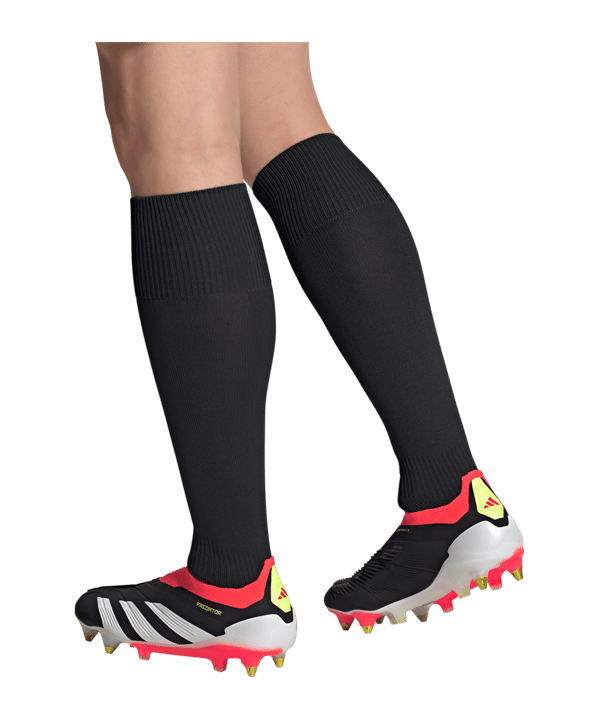 adidas Predator Elite LL SG Solar Energy Schwarz Weiss Rot
