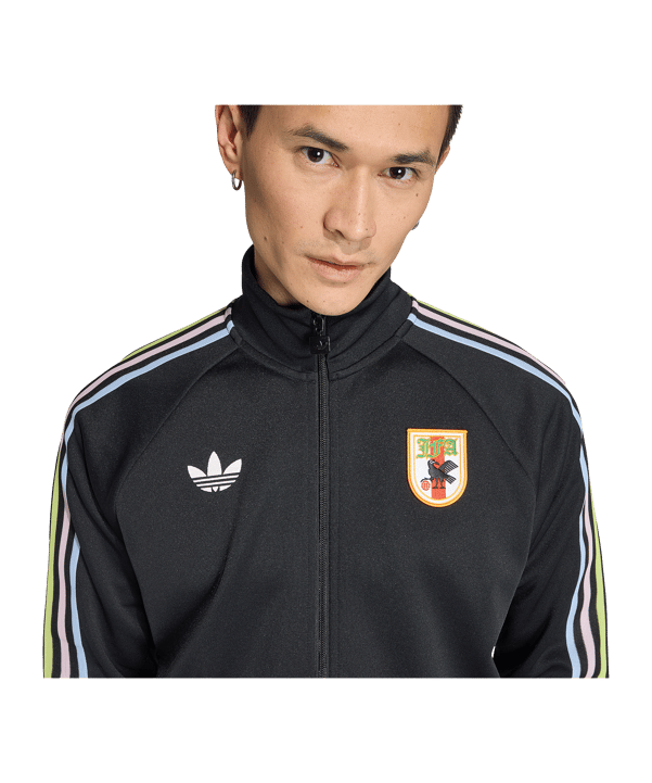 adidas JFA Japan Originals Jacke Schwarz - schwarz
