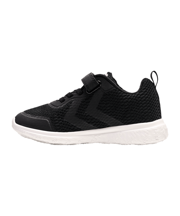 Hummel Actus Tex Recycled Sneaker Kids Schwarz F2001 - schwarz