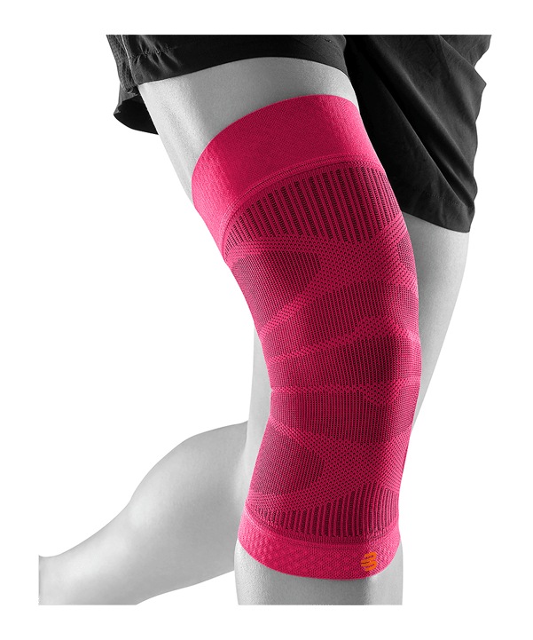Bauerfeind Sports Compression Knee Bandage Rosa - rosa