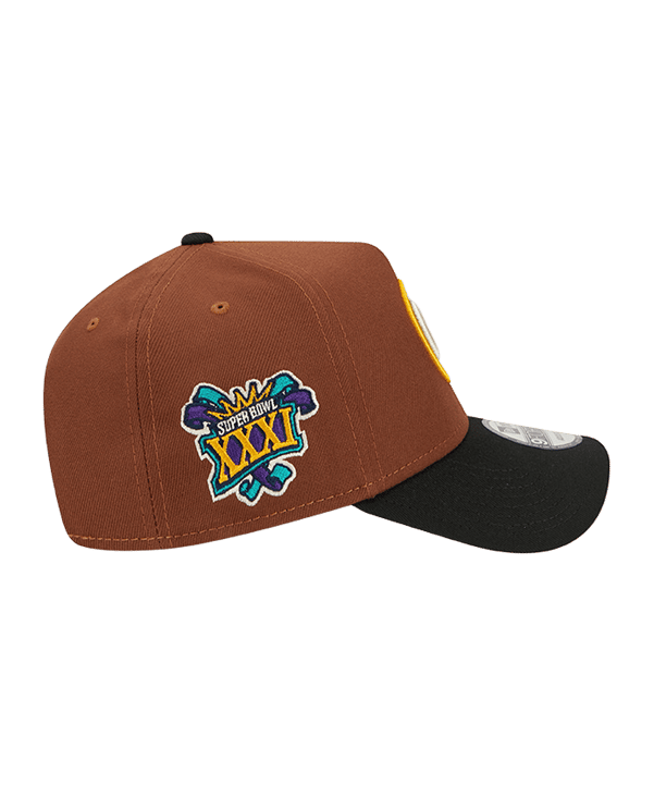 New Era Green Bay Packers Harvest 9Forty Cap Braun - braun