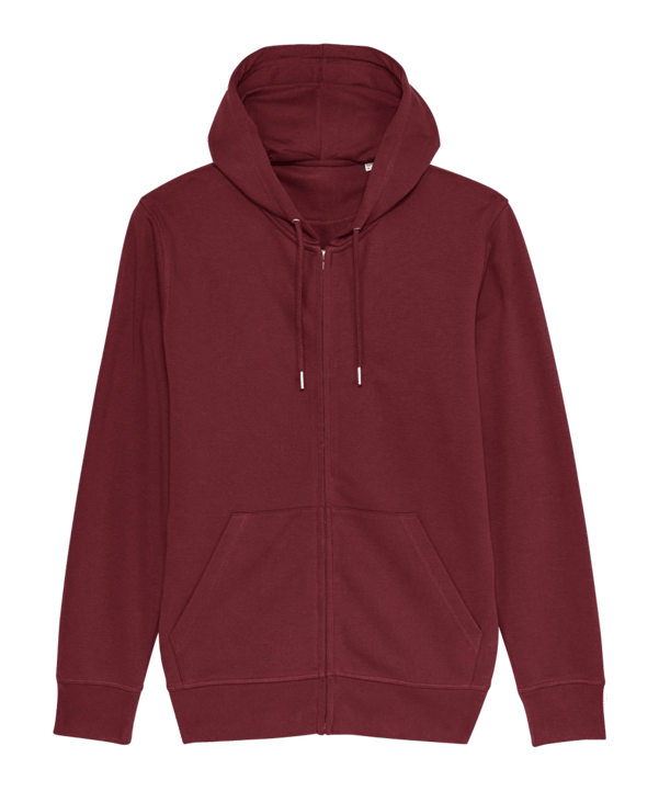 Merch Connector Zip-Hoodie Burgundy FC244 - rot