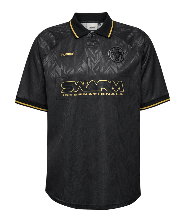 Hummel Loose Bay Soccer S/S Trikot Schwarz F2001 - schwarz