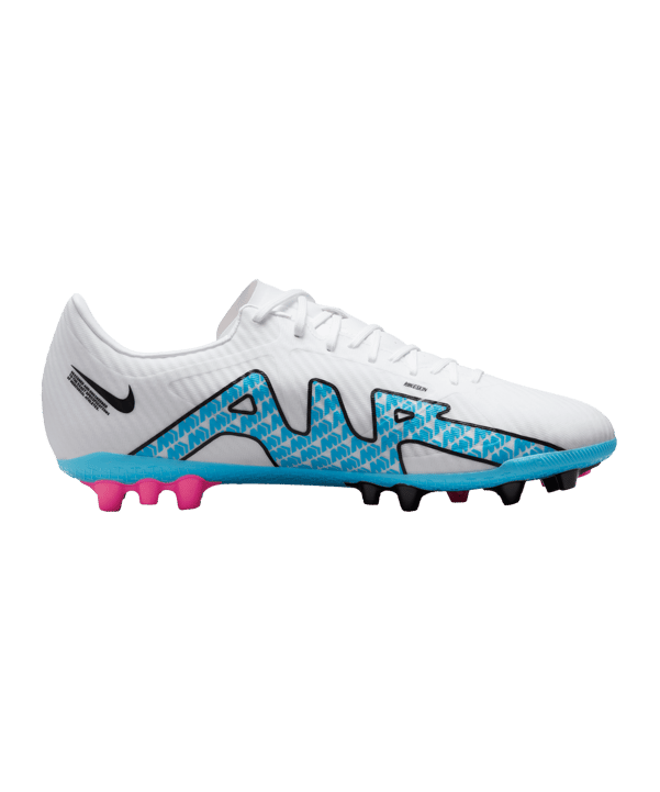 Nike Air Zoom Mercurial Vapor XV Academy AG Blast Weiss Blau Pink F146 - weiss
