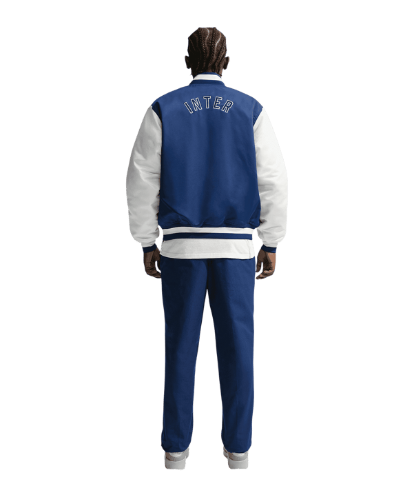 Nike Inter Mailand Satin Dugout Jacke Blau F492