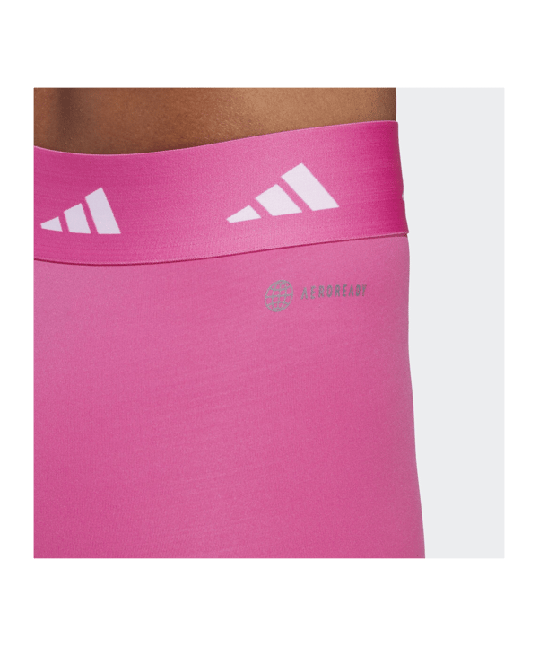 adidas Techfit 3-Stripes Leggings Pink - pink