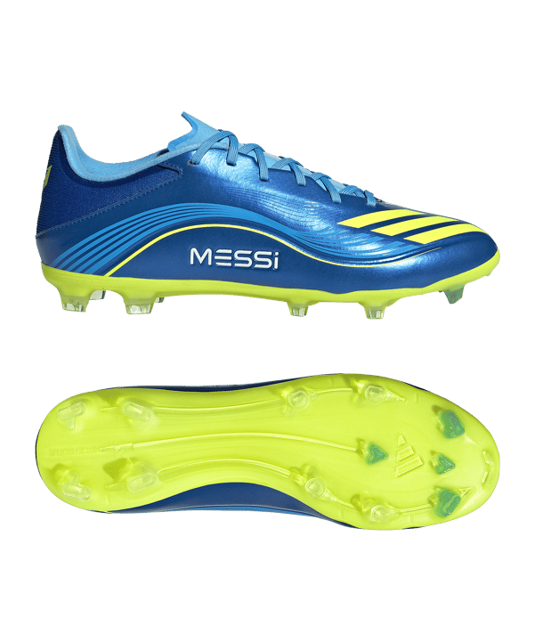 adidas F50 Messi League FG/MG VIS10N Blau - blau