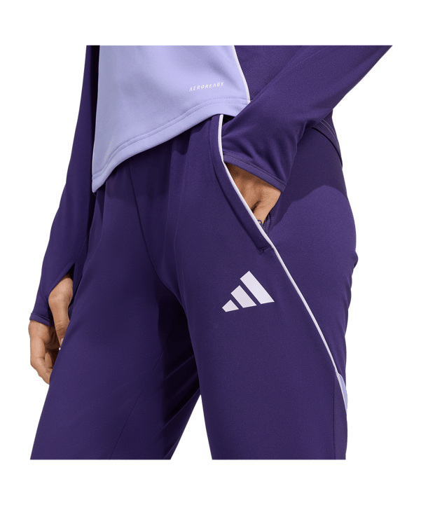 adidas Tiro 25 Competition Trainingshose Damen - lila