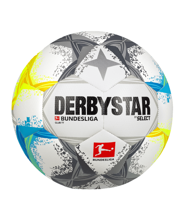 Derbystar Bundesliga Club TT v22 Trainingsball Weiss F022 - weiss