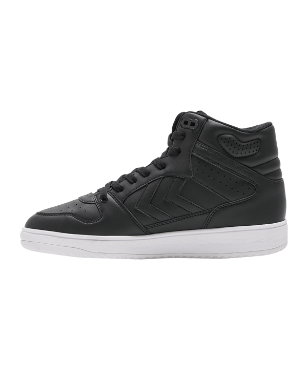 Hummel St. Power Play Mid Sneaker Schwarz F2001 - schwarz