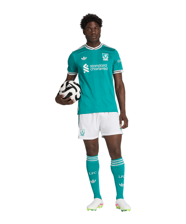 adidas FC Liverpool Authentic Trikot 3rd 2025/2026 Grün - gruen