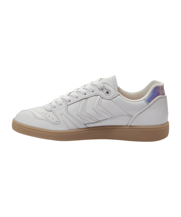Hummel Hb Team Snow Blind Sneaker Weiss F9001 - weiss