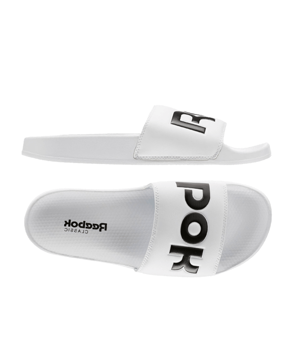 Reebok Classic Slide Badelatsche Weiss - weiss