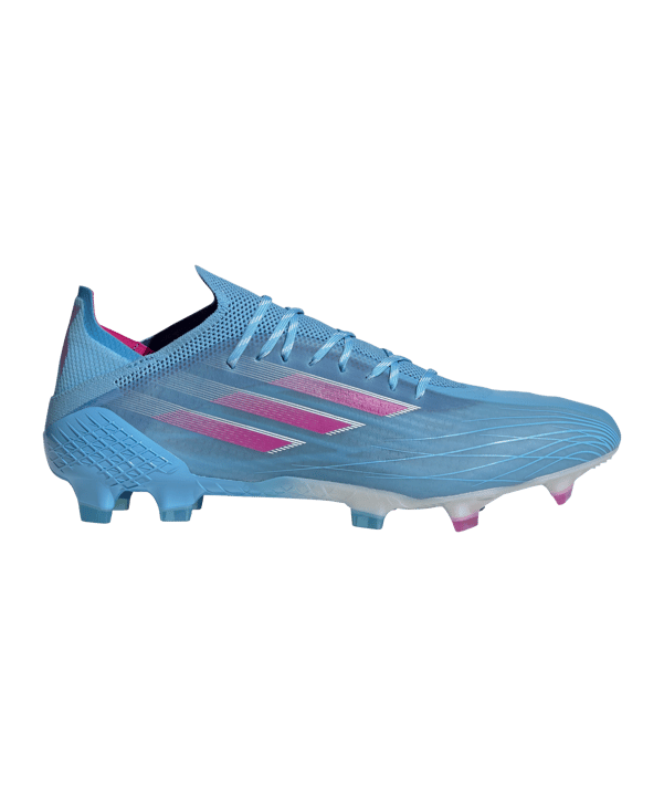 adidas X SPEEDFLOW.1 FG Sapphire Edge Blau Pink Weiss - blau