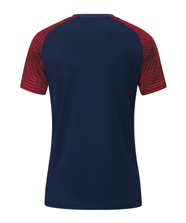 JAKO Performance T-Shirt Damen Dunkelblau Rot F909 - blau
