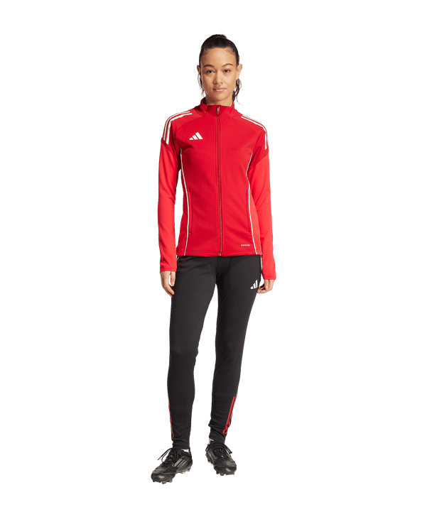 adidas Tiro 25 Competition Trainingsjacke Damen Rot - rot