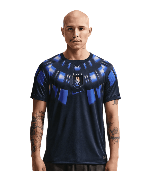 Nike AUF Uruguay Maglietta Away CM 2026 Blu C451 - blu