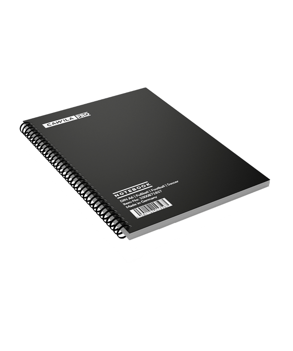 Cawila PRO 100 Blatt A6 Notebook Lehrblock Weiss - weiss