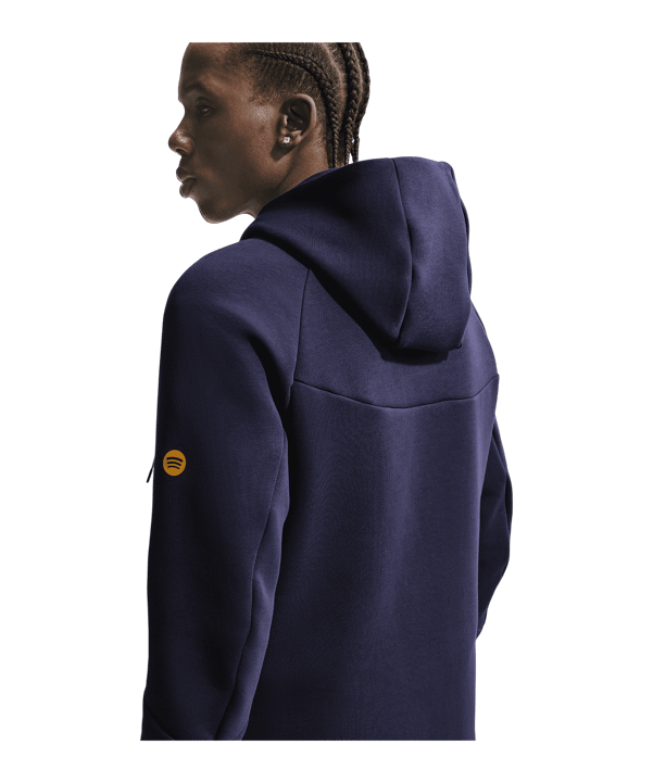 Nike FC Barcelona Tech Fleece Windrunner Kapuzenjacke Blau F499 - blau