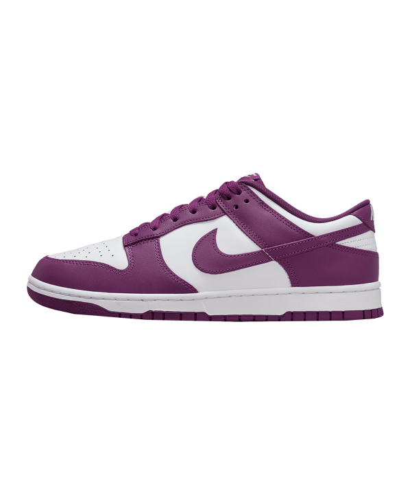 Nike Dunk Retro Low Lila F107 - weiss
