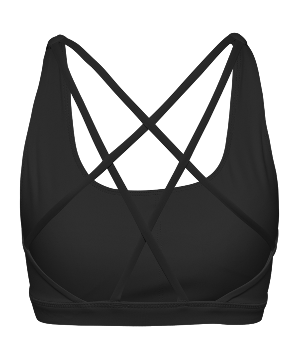 Hummel Hiit Impact Strap Sport-BH Damen Schwarz F2001 - schwarz